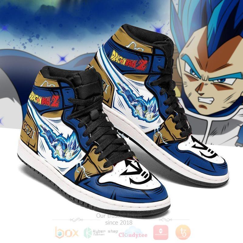 Dragon Ball Vegeta Air Jordan Hight Top Sneakers