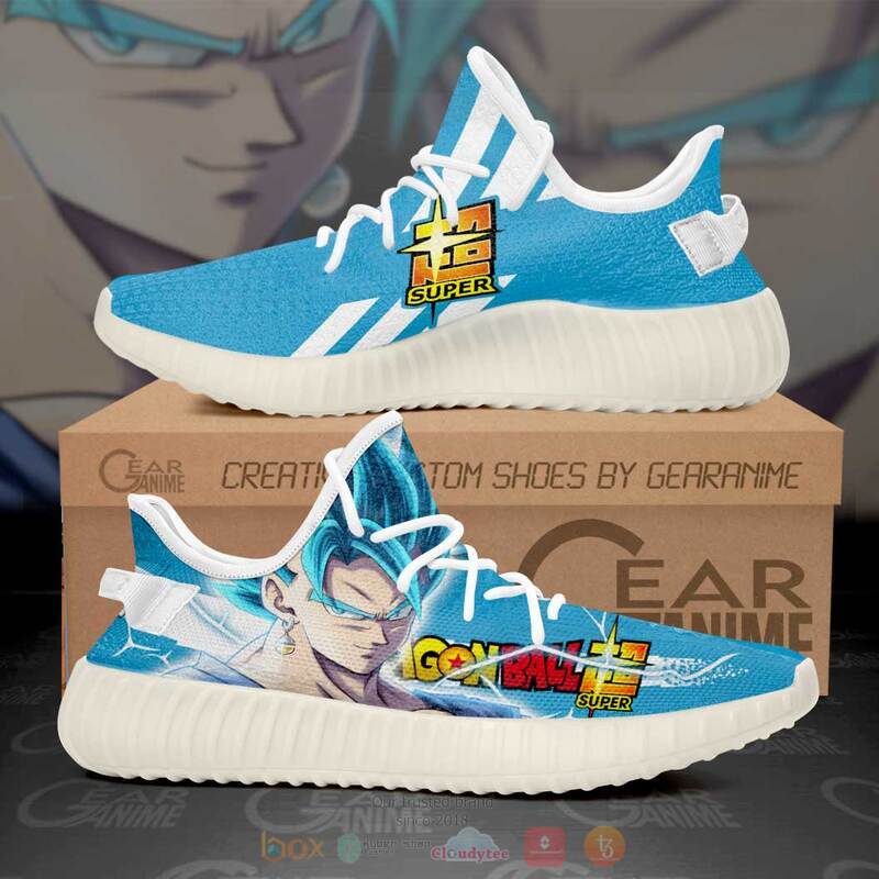 Dragon Ball Vegito Yeezy Sneaker shoes