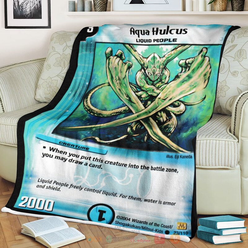 Duel Masters Aqua Hulcus Blanket