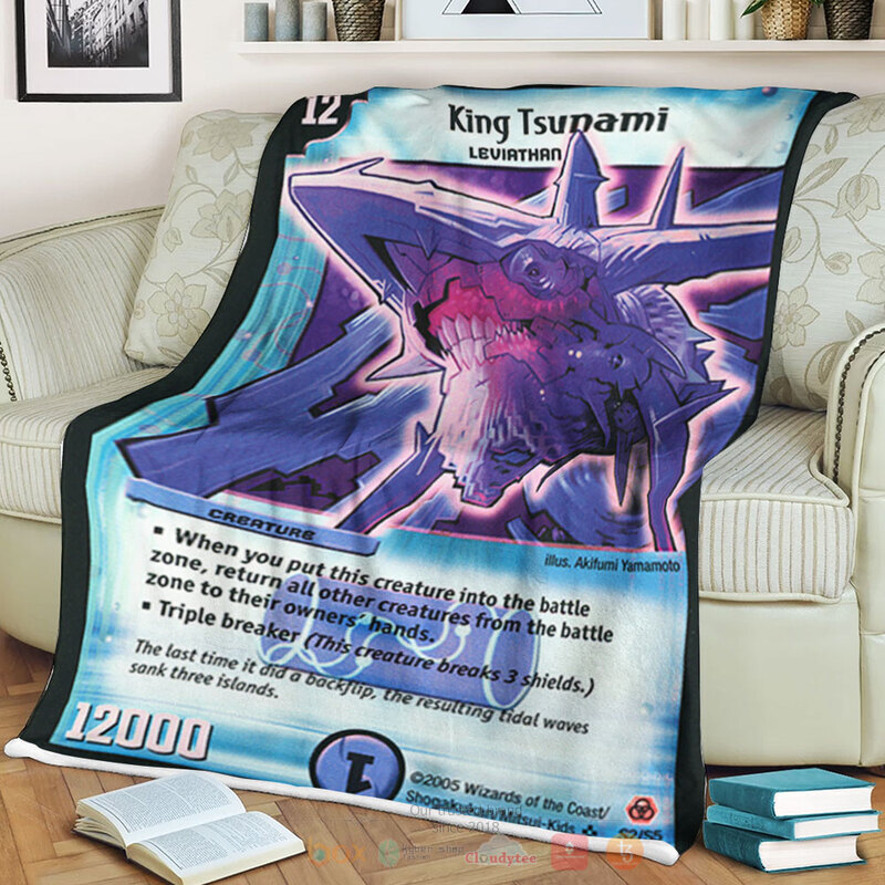 Duel Masters King Tsunami Blanket