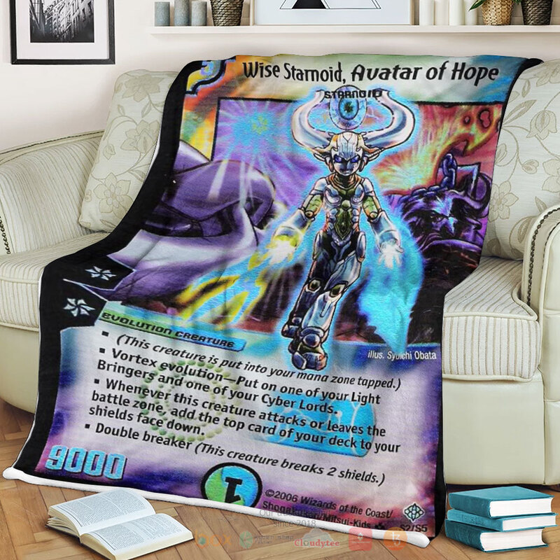 Duel Masters Wise Starnoid Avatar Of Hopesherpa Blanket