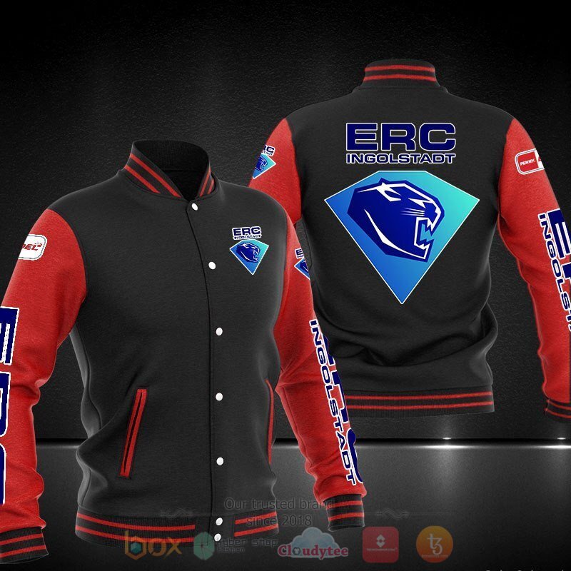 ERC Ingolstadt Baseball Jacket 3 ERC Ingolstadt Baseball Jacket 1 2