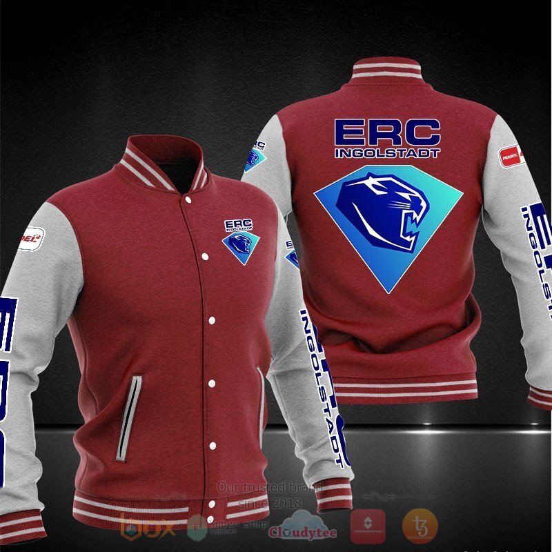 ERC Ingolstadt Baseball Jacket 4 ERC Ingolstadt Baseball Jacket 1 2 3