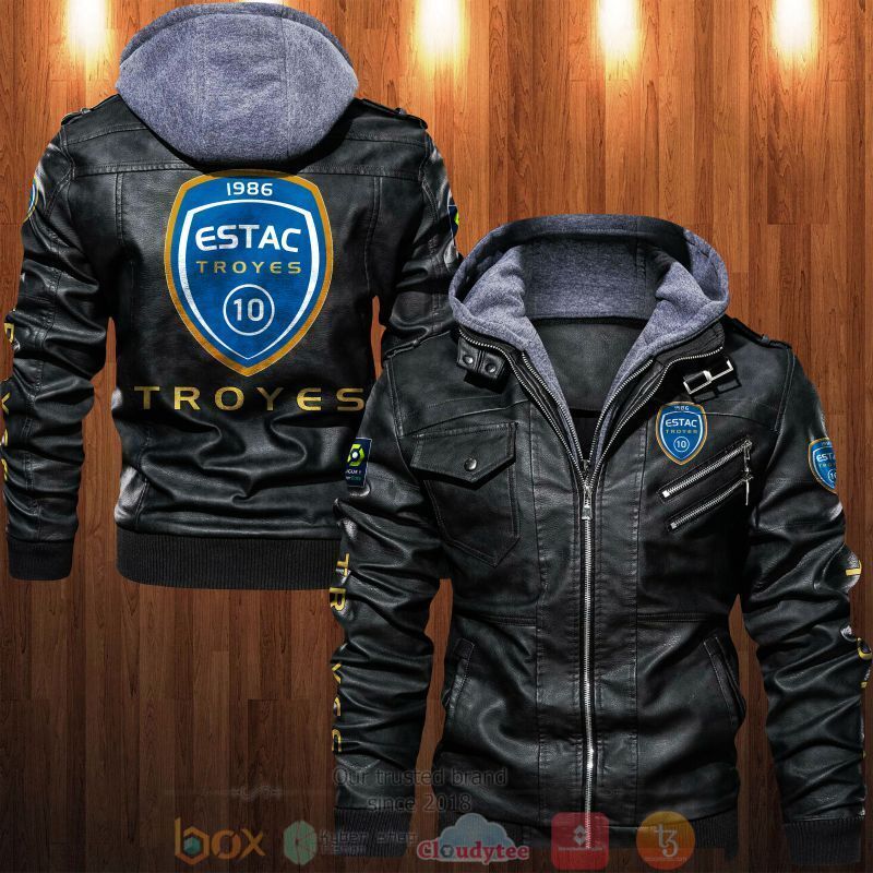 ESTAC Troyes 1986 Leather Jacket