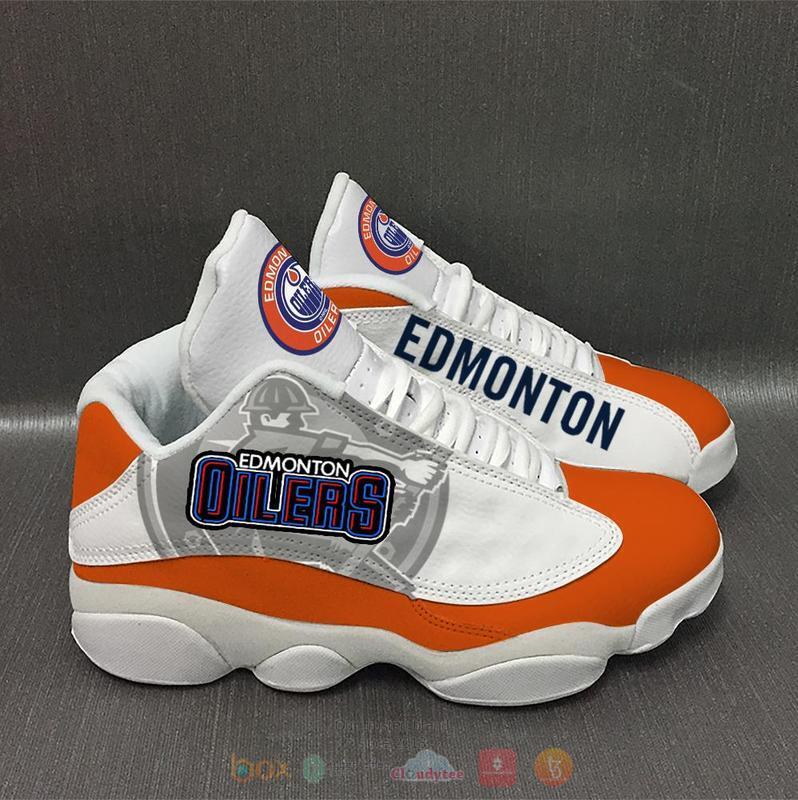 Edmonton Oilers Air Jordan 13 Sneaker shoes 3 Edmonton Oilers Air Jordan 13 Sneaker shoes