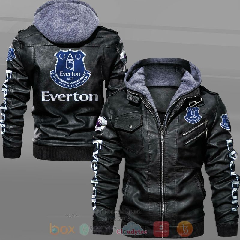 Everton FC Leather Jacket