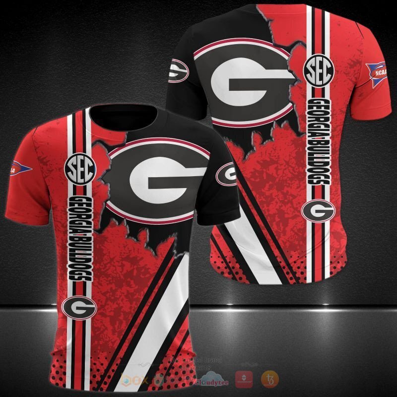 NCAA Georgia Bulldogs 3d shirt, hoodie 5 NCAA Georgia Bulldogs 3d shirt hoodie 1 2 3 4