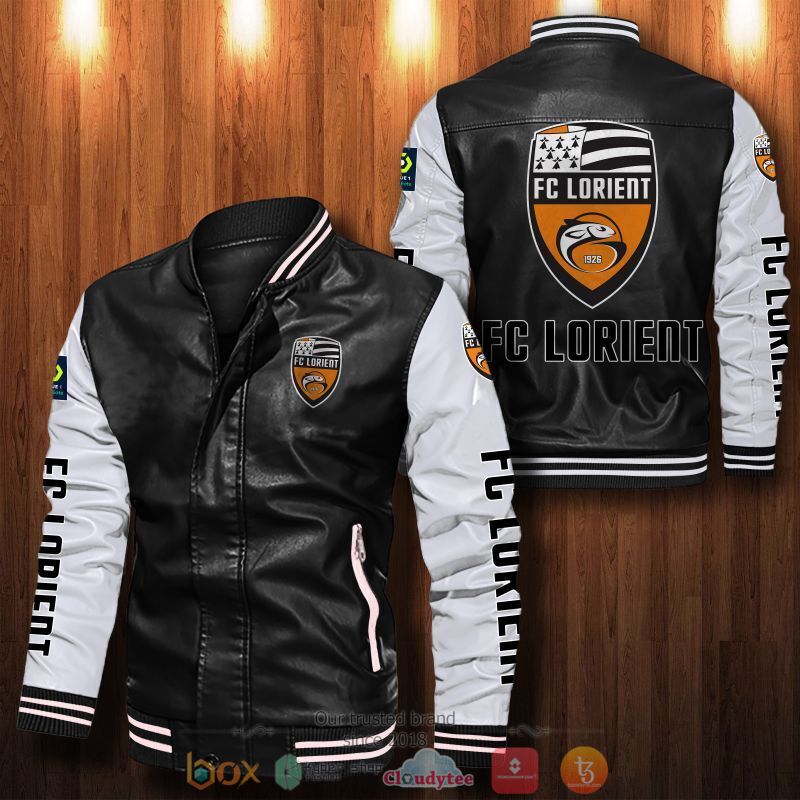 FC Lorient Bomber leather jacket