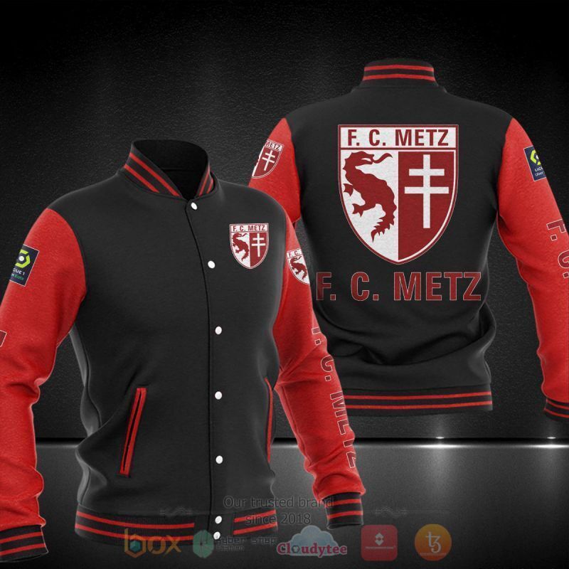 FC Metz Baseball Jacket 3 FC Metz Baseball Jacket 1 2