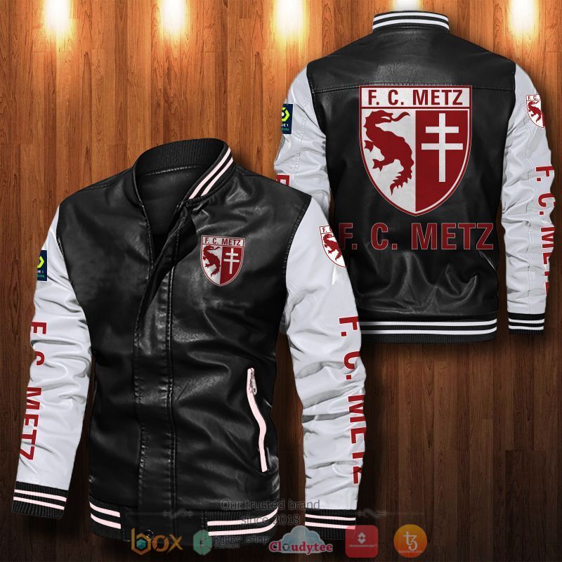 FC Metz Bomber leather jacket