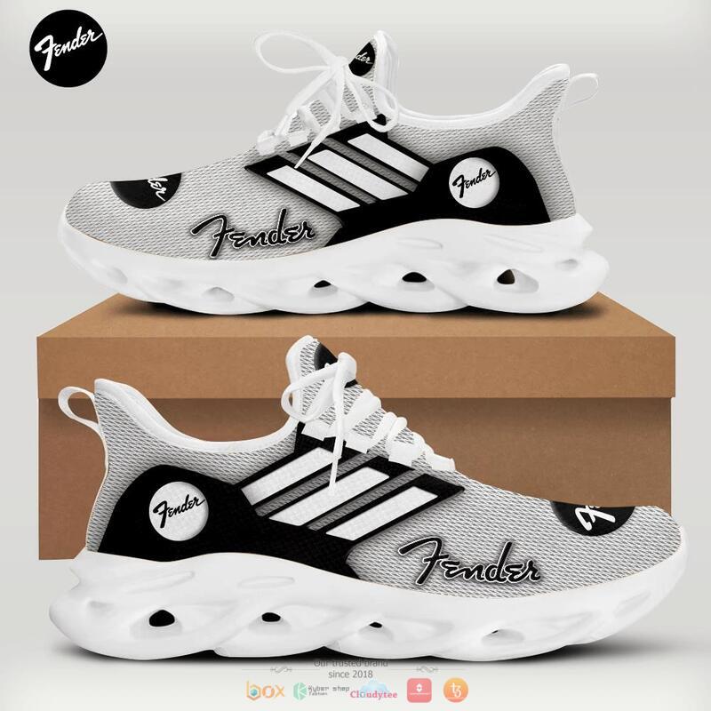 Fender Black Grey Clunky max soul shoes
