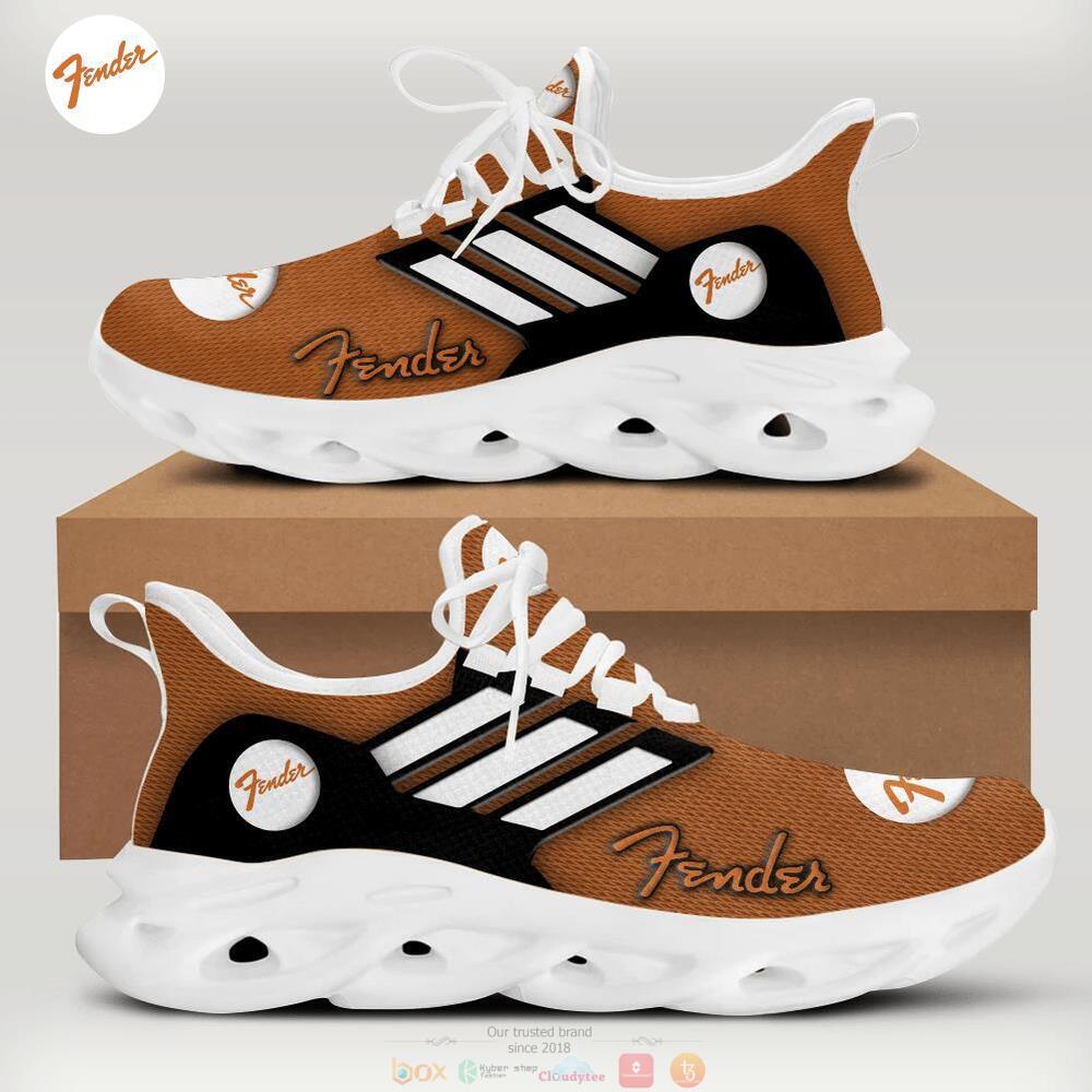 Fender brown clunky max soul shoes