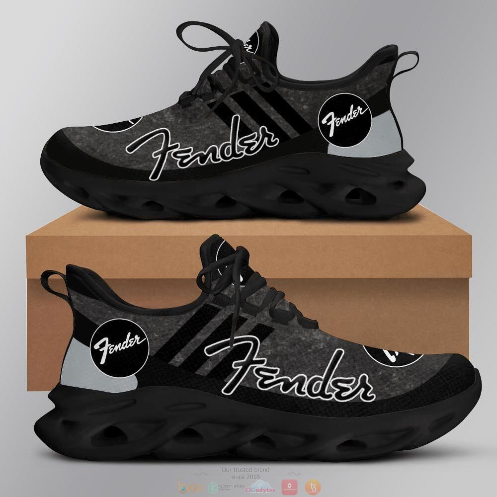Fender dark grey clunky max soul sneaker shoes 2 Fender dark grey clunky max soul shoes 1