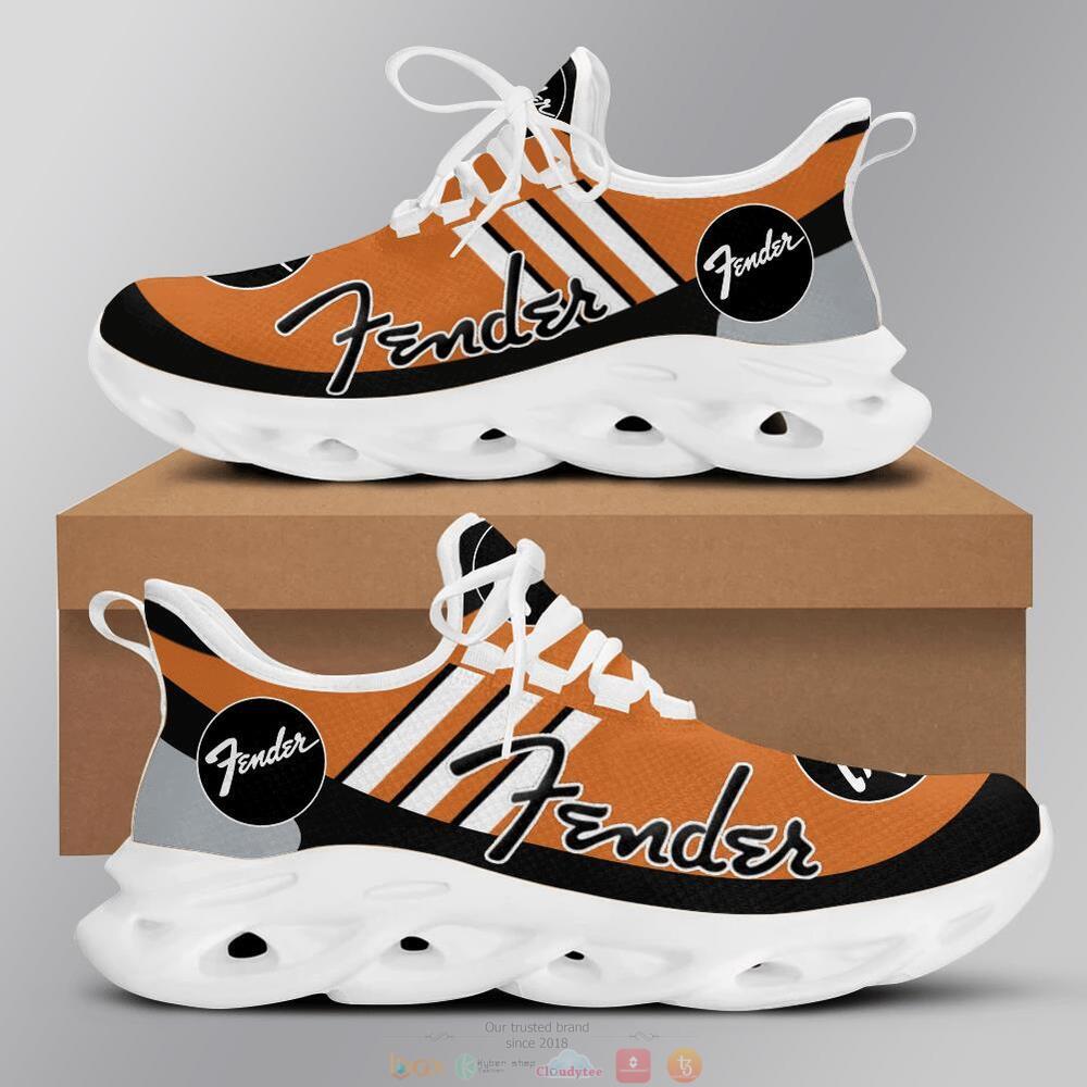 Fender orange clunky max soul shoes