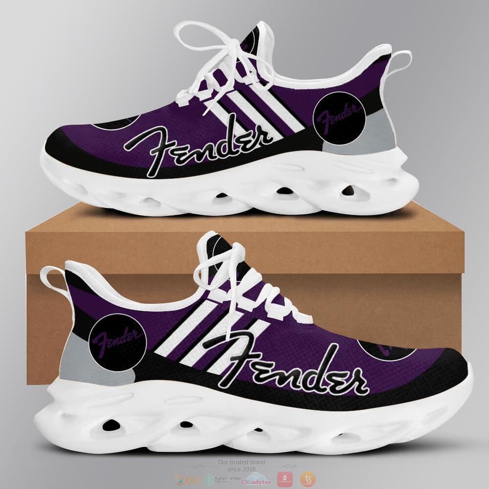 Fender purple clunky max soul sneaker shoes 5 Fender purple clunky max soul shoes