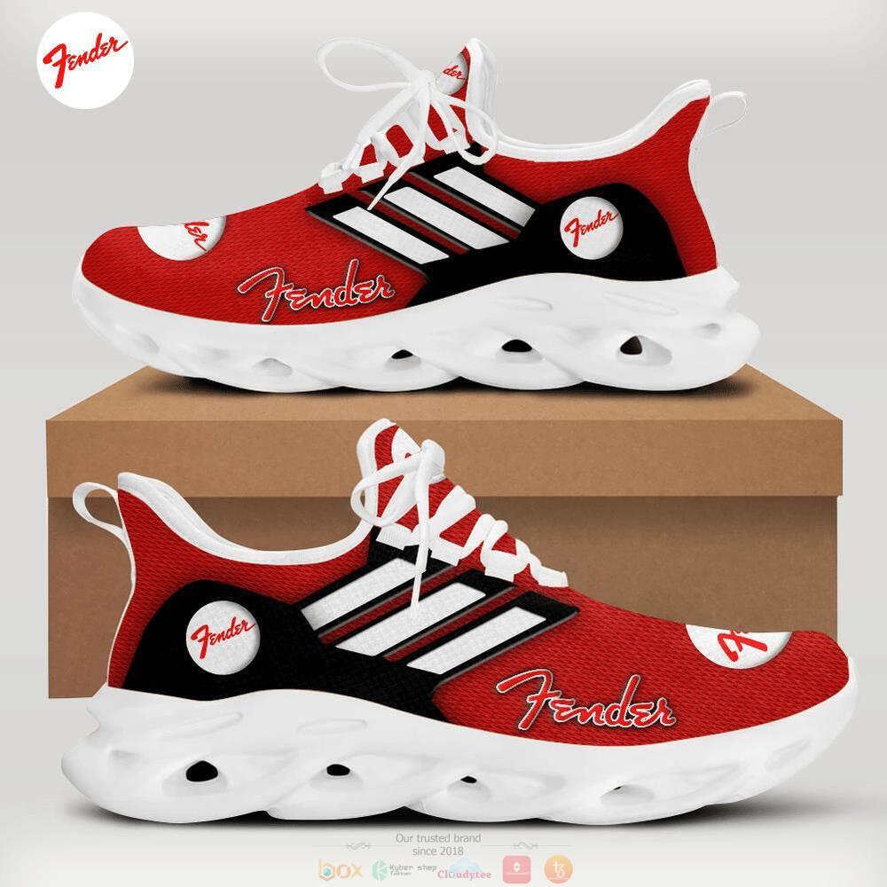Fender red clunky max soul shoes
