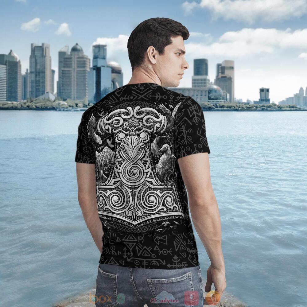 Fenrir Hammer Viking jersey shirt, hoodie 7 Fenrir Hammer Viking 3d shirt hoodie 1 2 3 4 5 6