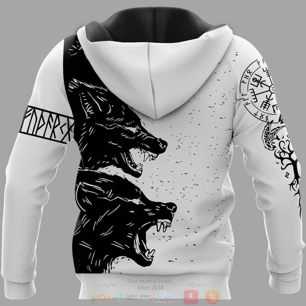 Fenrir Three Wolf jersey shirt, hoodie 4 Fenrir Three Wolf 3d shirt hoodie 1 2 3