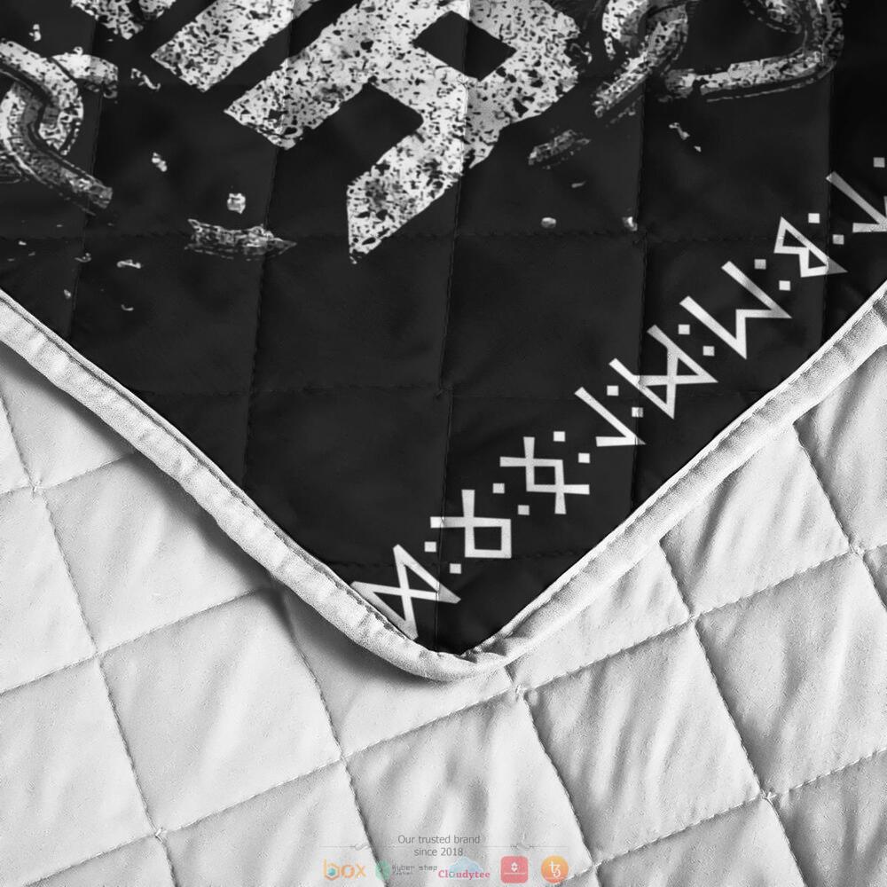 NEW Fenrir Wolf Chain And Valknut Quilt Bedding Set 5 Fenrir Wolf Chain And Valknut Quilt Bedding Set 1 2 3 4