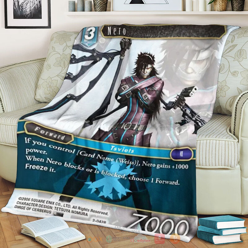 Final Fantasy Nero Blanket