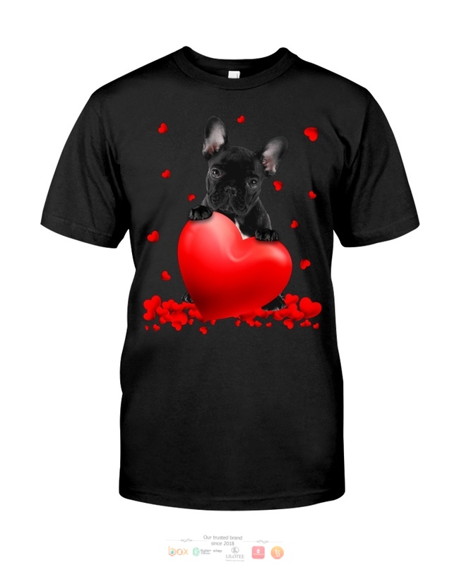 Valentine Hearts French Bulldog hoodie, shirt 11 French Bulldog Valentine Hearts shirt hoodie 1 2 3 4 5 6 7 8 9 10