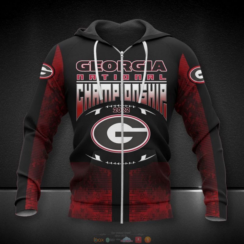 NEW Georgia Bulldogs National Championship 2022 black jersey shirt, hoodie 3 Georgia Bulldog National Championship 2022 black 3d shirt hoodie 1 2
