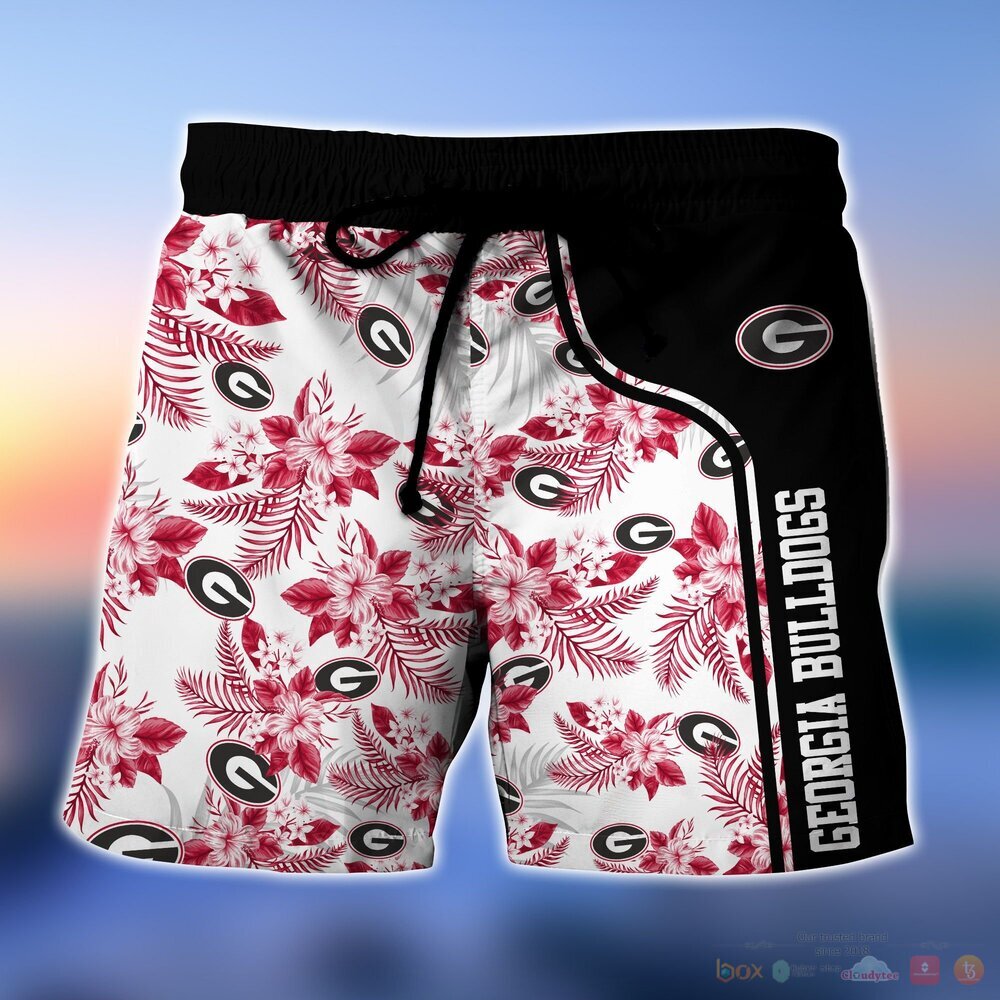 Georgia Bulldogs Baby Yoda NCAA Hawaiian Shirt and Shorts 3 Georgia Bulldogs NCAA Baby Yoda Hawaiian Shirt and Shorts 1 2