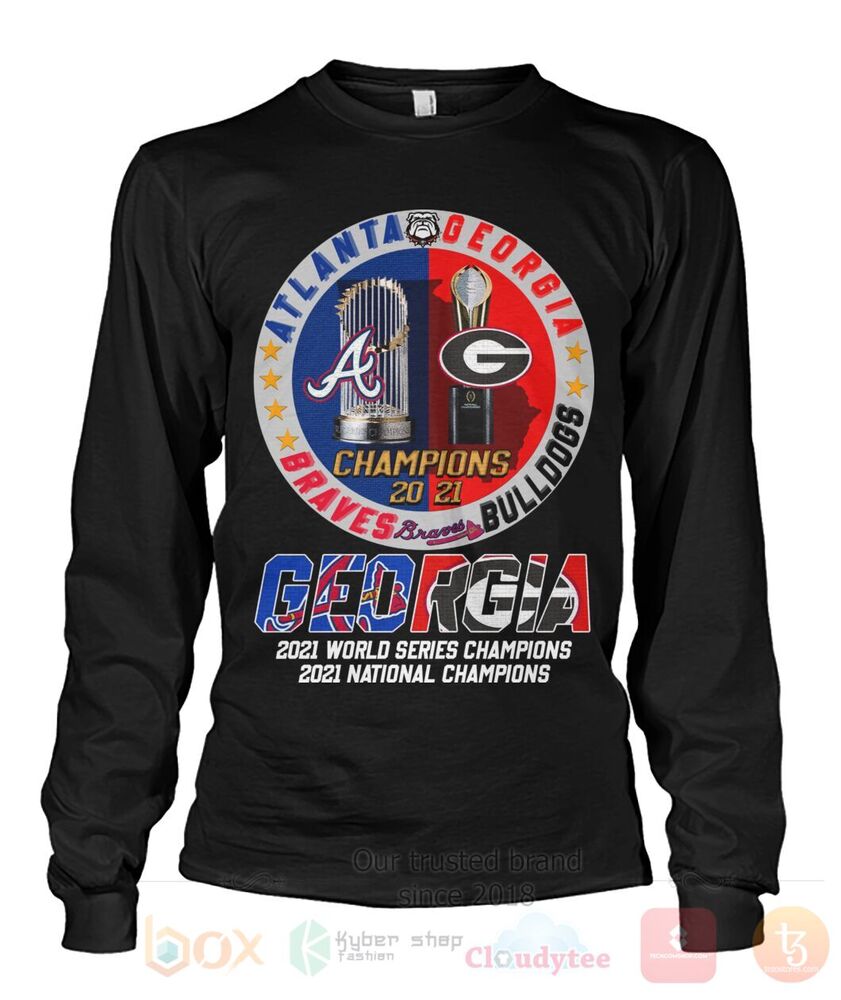 BEST Georgia Bulldogs football Champions 2021 3D All Over Printed Hoodie, Shirt 4 Georgia Bulldogs football Champions 2021 3D Hoodie Shirt 1 2 3