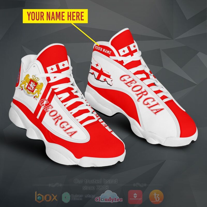 Georgia Country Personalized Air Jordan 13 Shoes 1