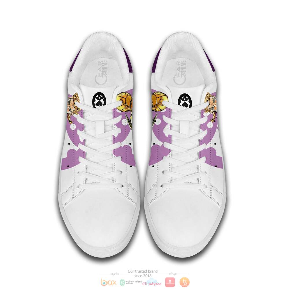 Giorno Giovanna Anime Jojos Bizarre Adventure Skate Stan Smith Shoes 1 2 3