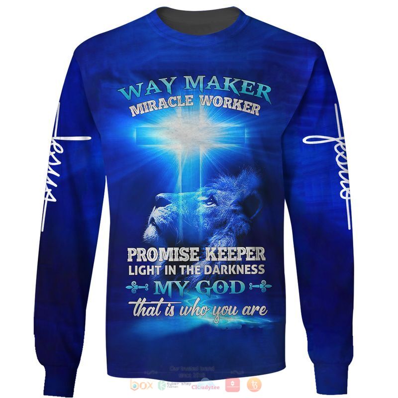 God Lion Promise keeper light in the darkness 3d shirt, hoodie 2 God Lion Promise keeper light in the darkness 3d shirt hoodie 1