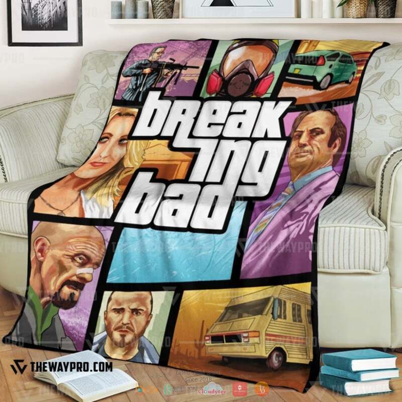 Grand Theft Auto Breaking Bad Blanket