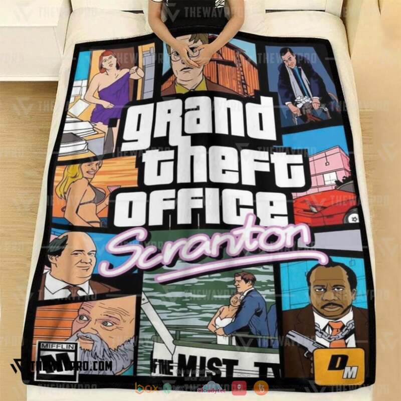 Grand Theft Auto Electric City Scranton The Office Blanket