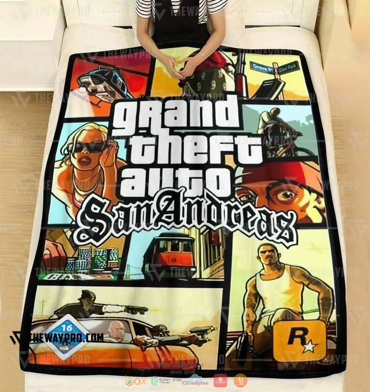 Grand Theft Auto San Andreas Blannket