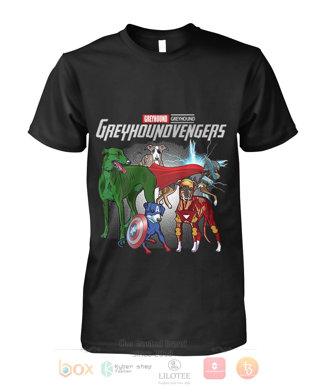 BEST Greyhoundvengers Ver2 3D Shirt, Hoodie 3 Greyhoundvengers Ver2 3D Hoodie Shirt 1 2