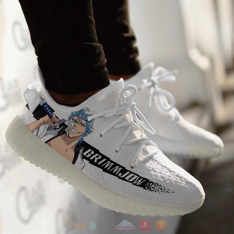 Grimmjow Bleach Yeezy Sneaker shoes 4 Grimmjow Bleach Yeezy Sneaker shoes 1 2 3
