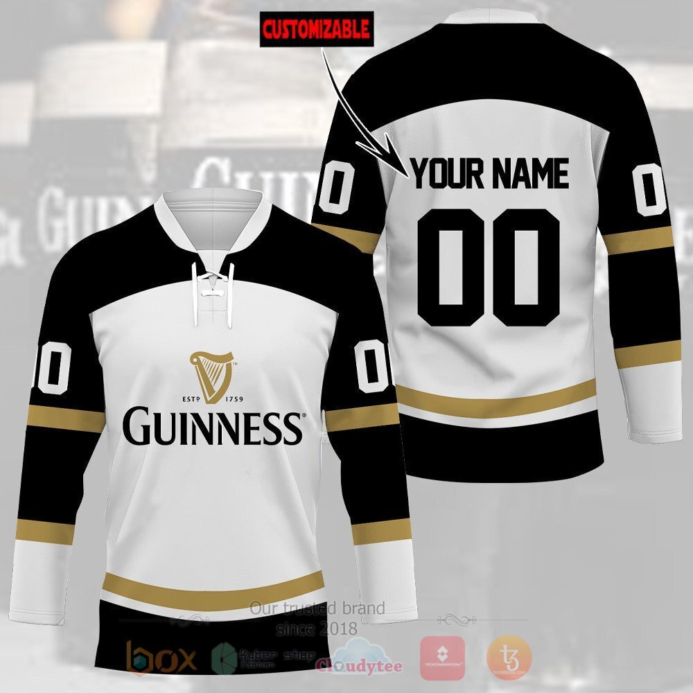 Guinness Est 1759 Personalized Hockey Jersey