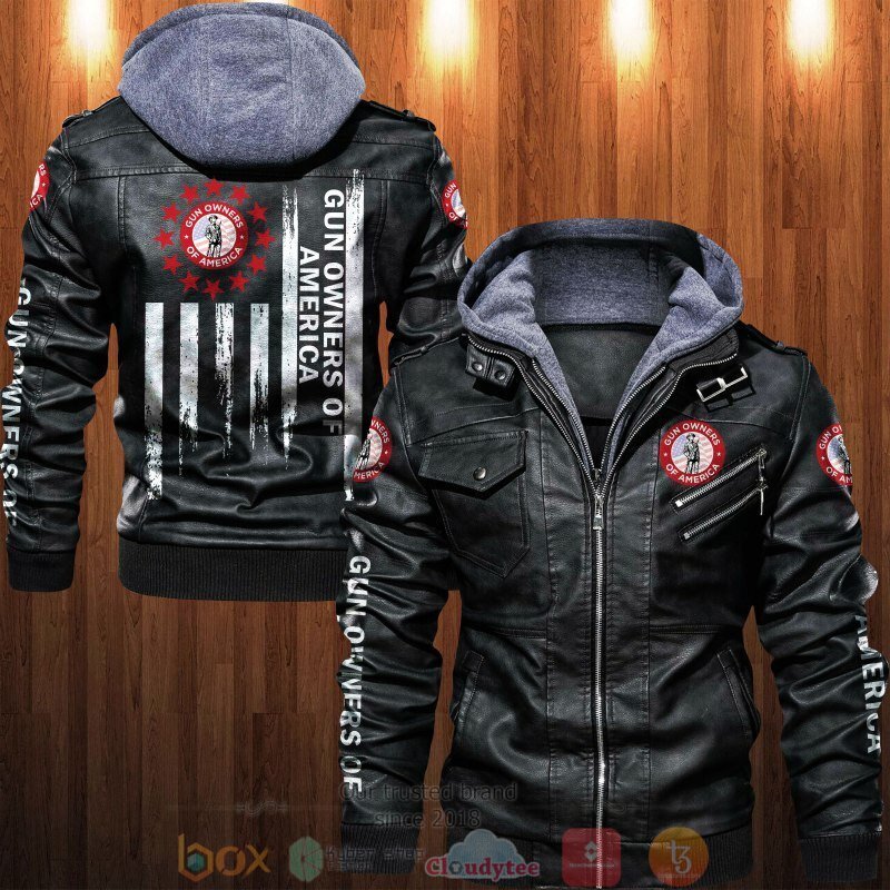 Gun Owners of America Leather Jacket