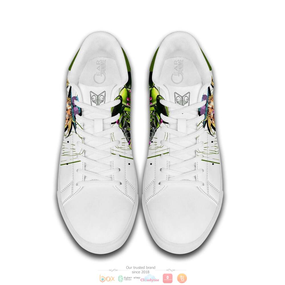 Gyro Zeppeli Anime Jojos Bizarre Adventure Skate Stan Smith Shoes 1 2 3