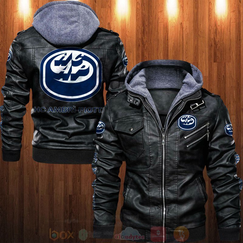 BEST HC Ambri-Piotta 2D Leather PU Jacket 1 HC Ambri Piotta Leather Jacket