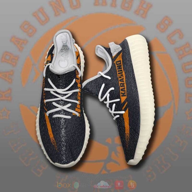 Haikyuu Karasuno High Yeezy Sneaker shoes 1