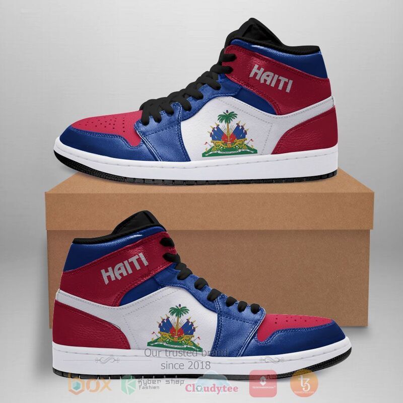 Haiti Air Jordan High Top Sneakers