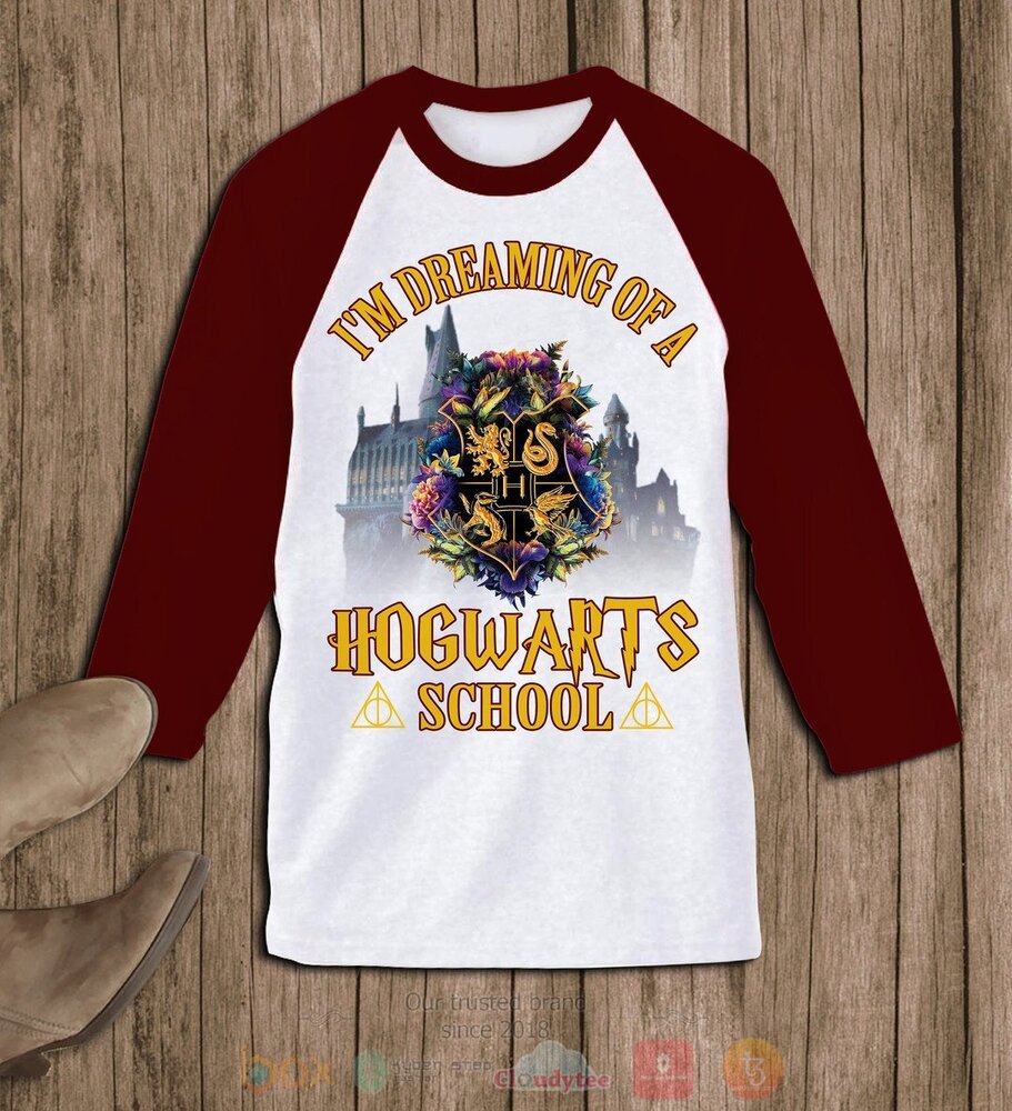 Harry Potter Im Dreaming Of A Hogwarts School Pajamas Set 1