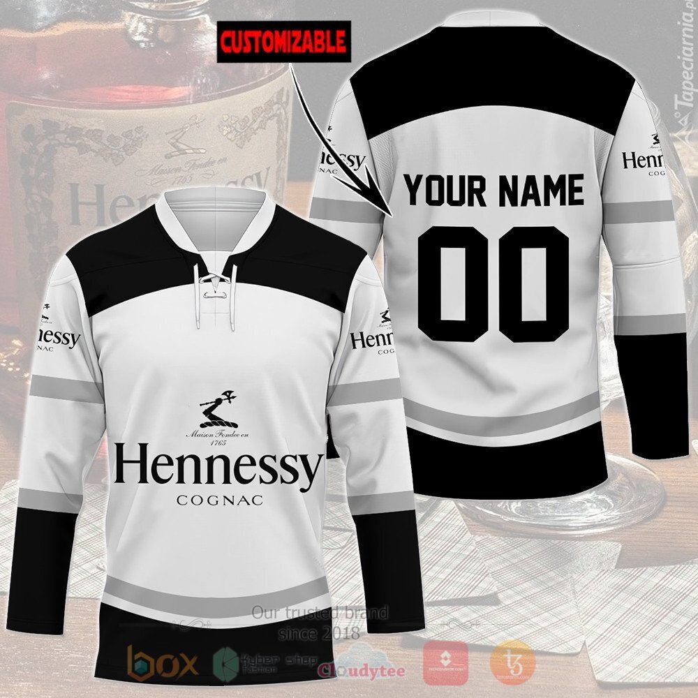 BEST Hennessy Cognac Personalized Jersey Hockey 2 Hennessy Cognac Personalized Hockey Jersey