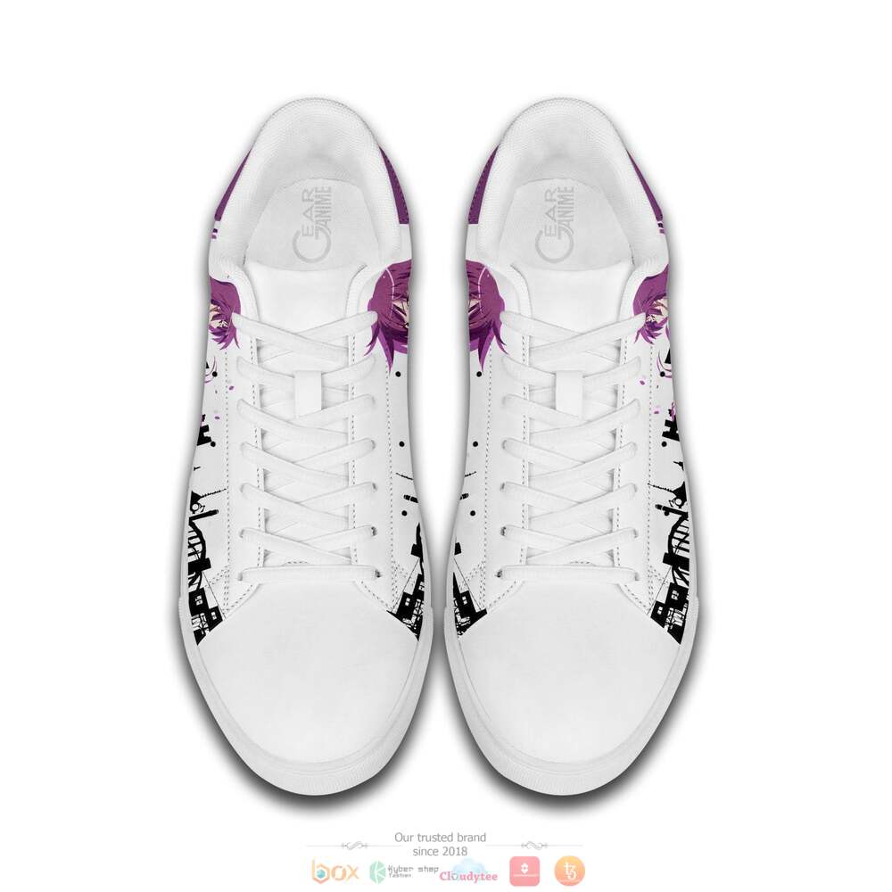 Hitagi Senjougahara Anime Bakemonogatari Skate Stan Smith Shoes 1 2 3