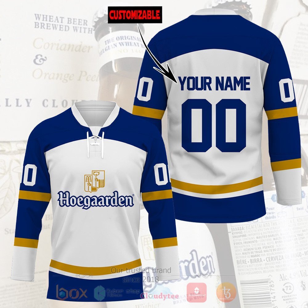 Hoegaarden Personalized Hockey Jersey