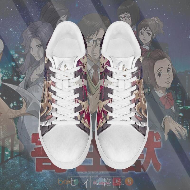 Horror Anime Parasyte Shinichi Izumi Skate Stan Smith Shoes 1 2 3