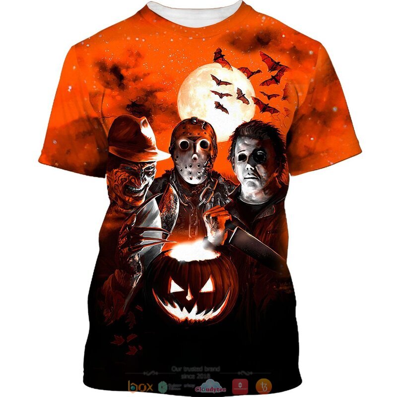 Horror Characters Halloween Night 3d shirt hoodie 1 2 3 4