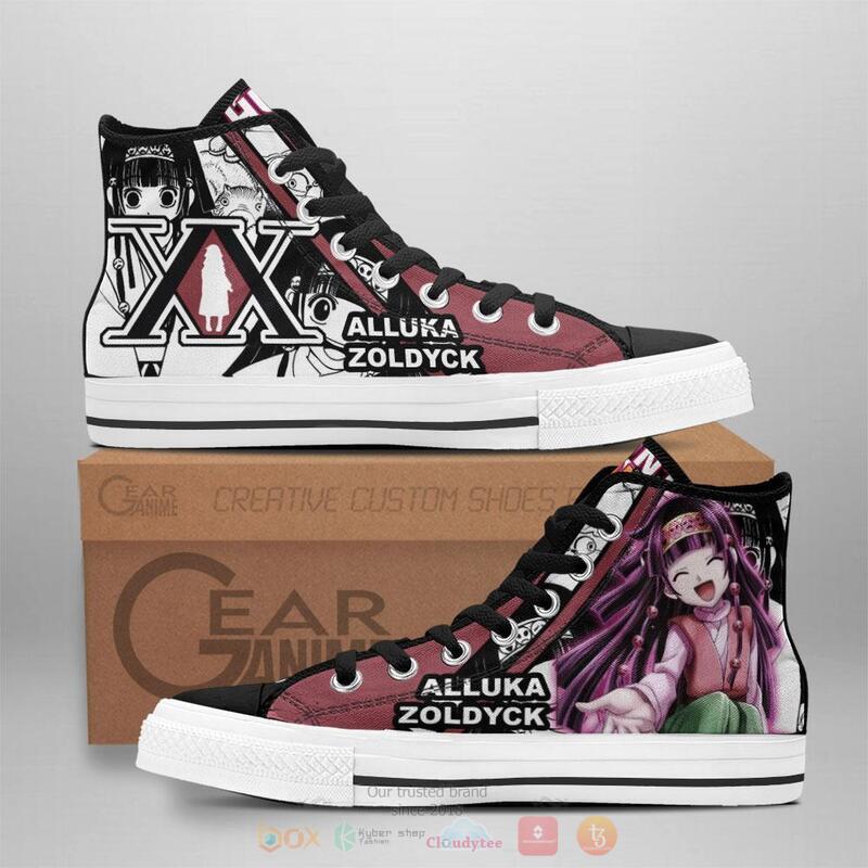 Hunter X Hunter Alluka Zoldyck Canvas High Top shoes