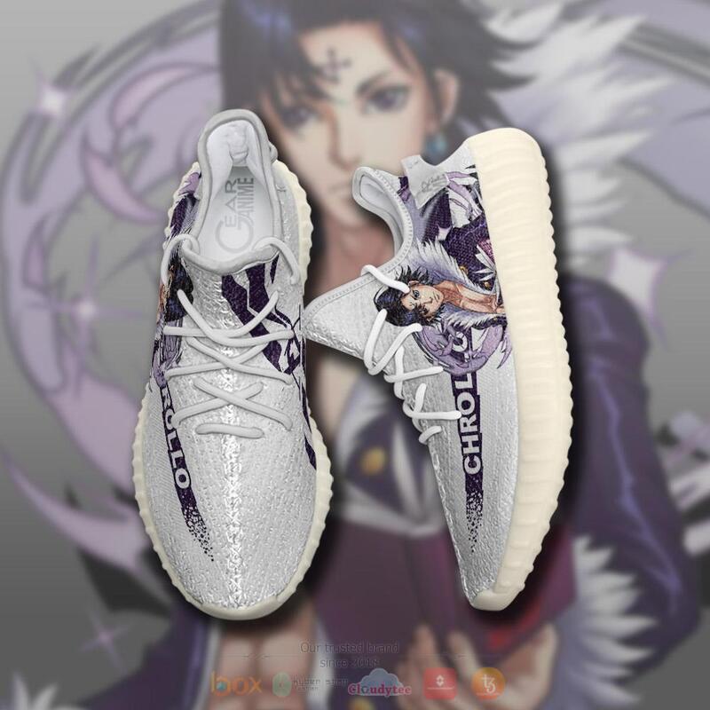 Hunter X Hunter Chrollo Lucilfer Purple Yeezy Sneaker shoes 1